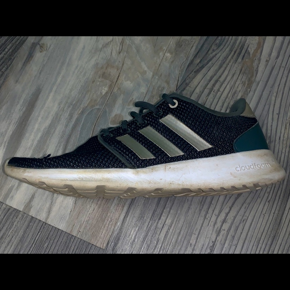 Adidas Cloud Foam Shoes Green & Gold